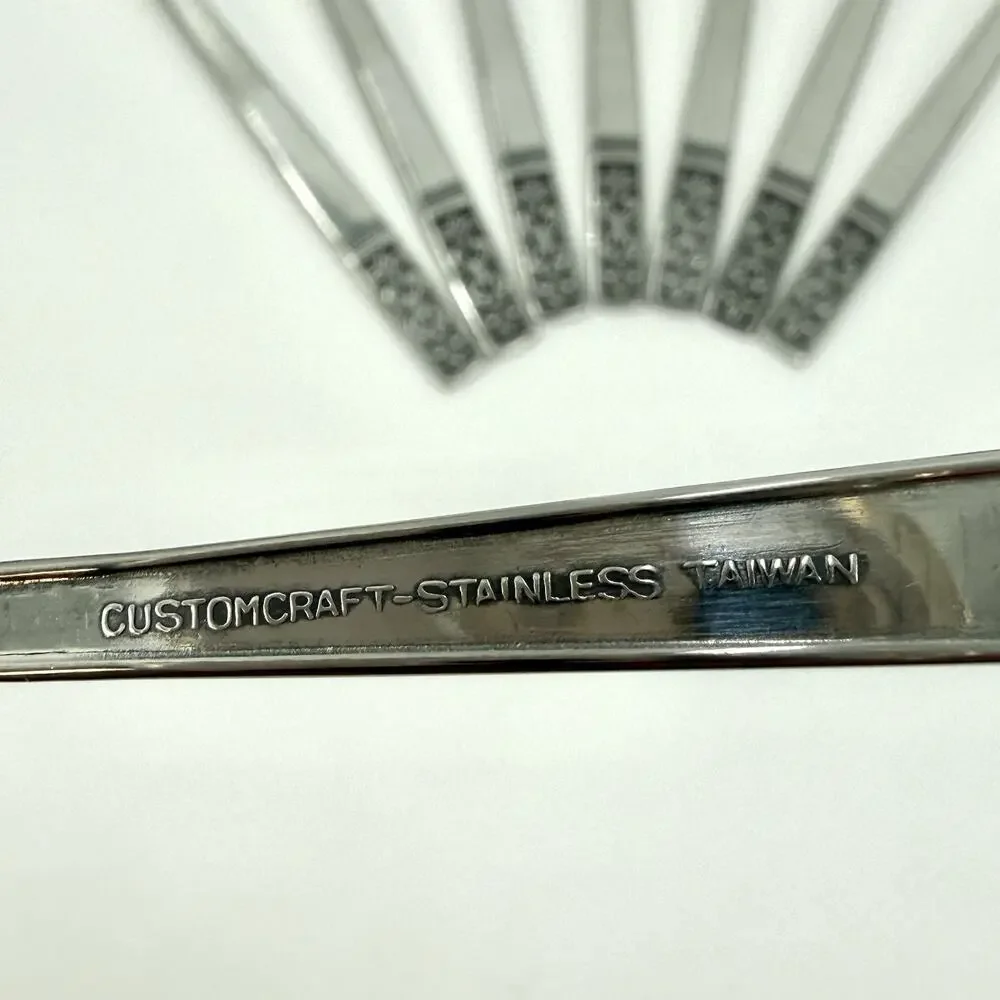 Customcraft set~8 stainless